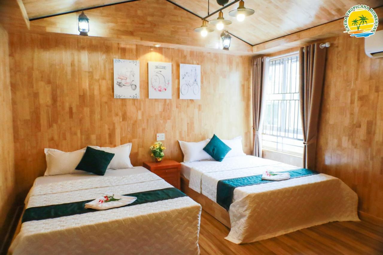 Cát Bà Vintage Homestay Cat Ba Island Exterior foto